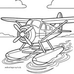 Malvorlage Wasserflugzeug Malvorlage Wasserflugzeug